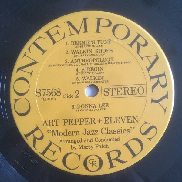 Art Pepper + Eleven (Modern Jazz Classics)