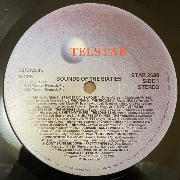 The Sounds Of The Sixties (20 Swinging Hits)