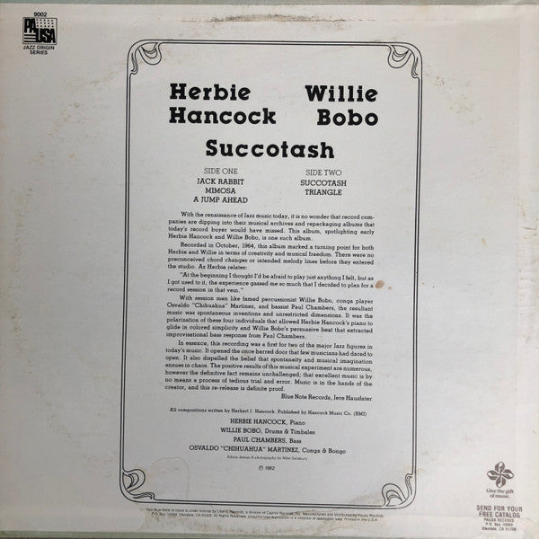 Release: Inventions And Dimensions-Vinyl-US-1982-PR 9002-12488743