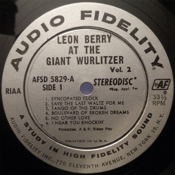 Giant Wurlitzer Pipe Organ Vol. 2