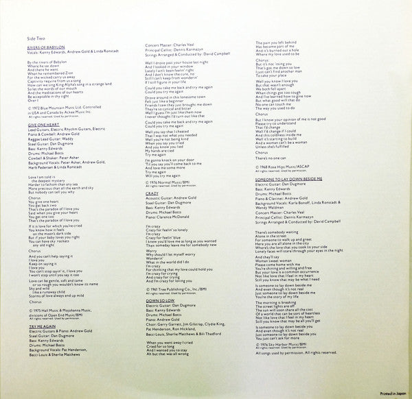 Hasten Down The Wind = 風にさらわれた恋