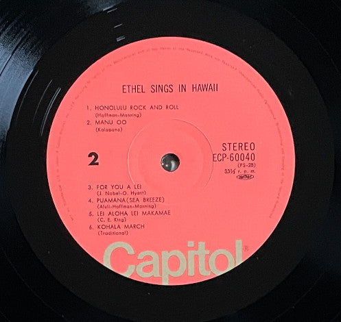 Ethel Sings In Hawaii