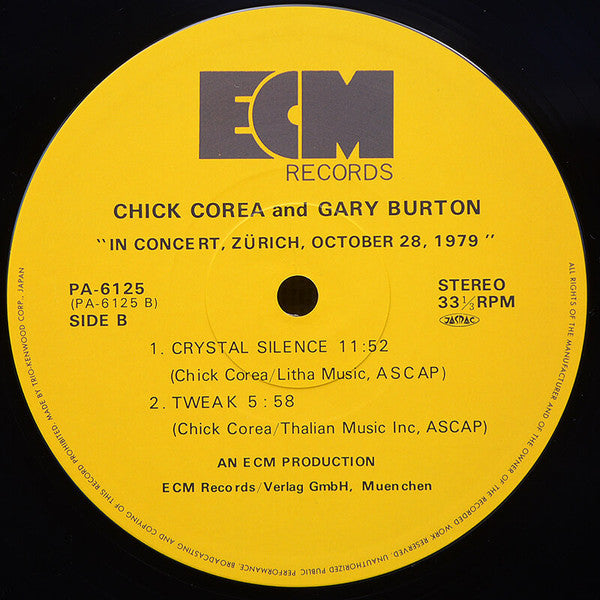 In Concert, Zürich, October 28, 1979