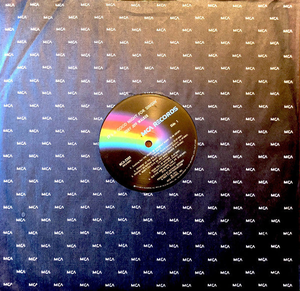 It's A Good Night For Singin'