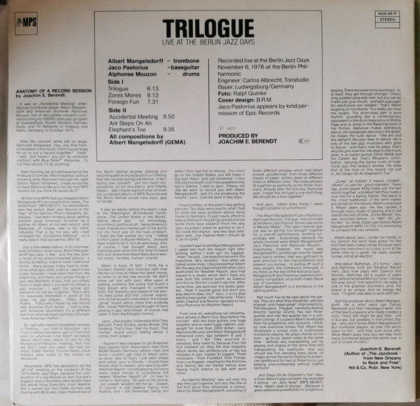 Live At The Berlin Jazz Days