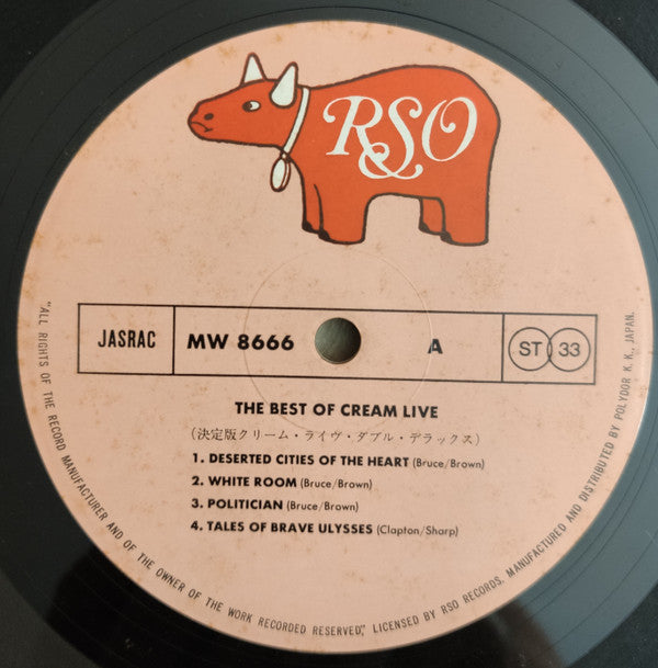 The Best Of Cream Live