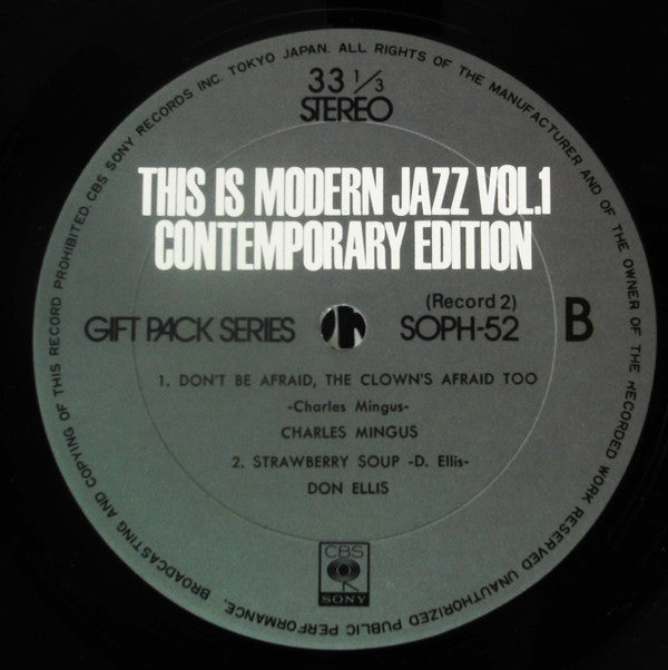 This Is Modern Jazz Vol. 1 - Contemporary Edition