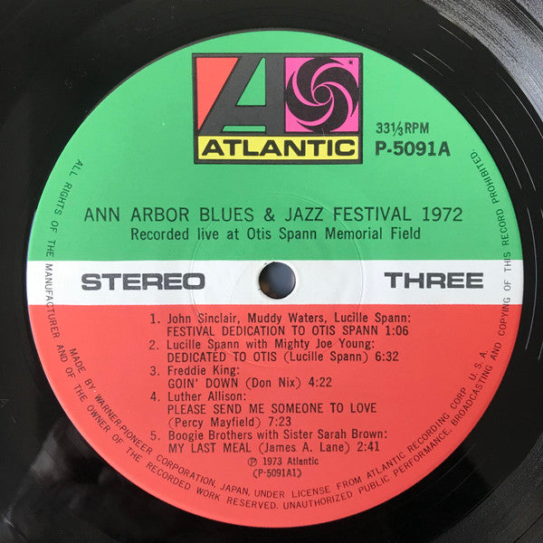 Ann Arbor Blues & Jazz Festival 1972