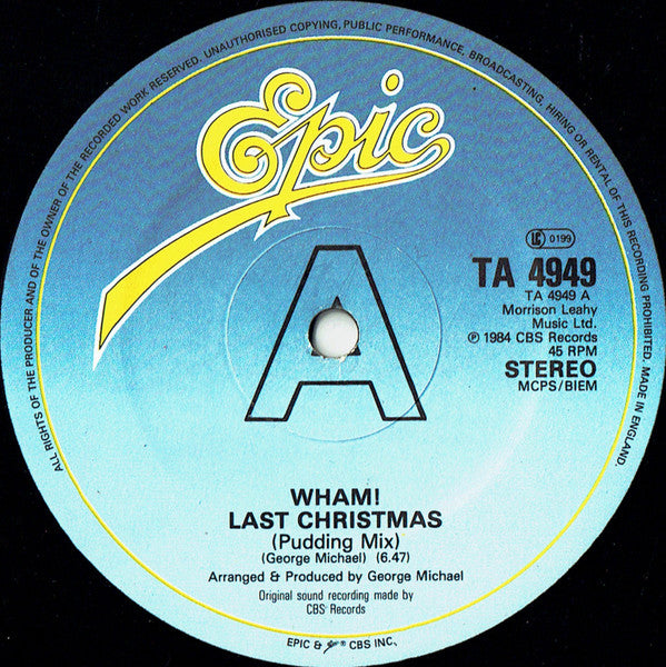 Last Christmas (Pudding Mix) / Everything She Wants
