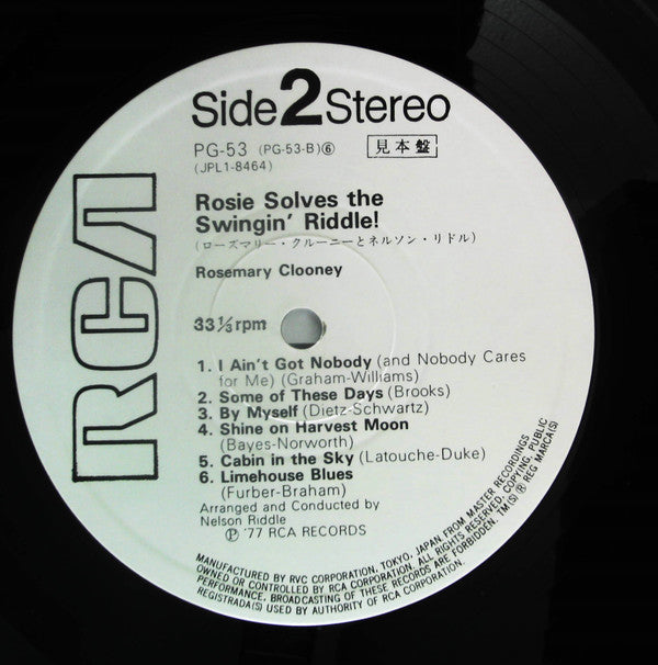 Rosie Solves The Swingin' Riddle!