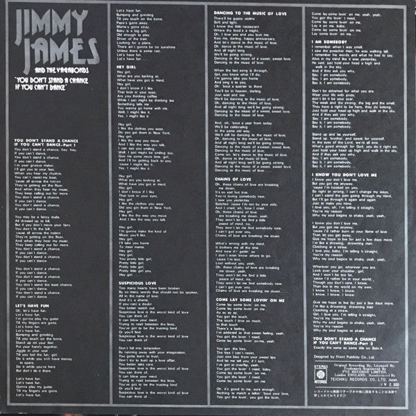 You Don't Stand A Chance If You Can't Dance