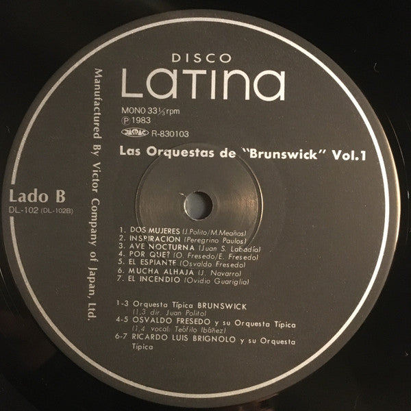 Las Orquestas De "Brunswick"