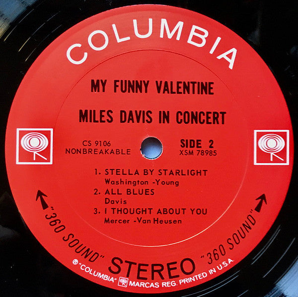 My Funny Valentine - Miles Davis In Concert