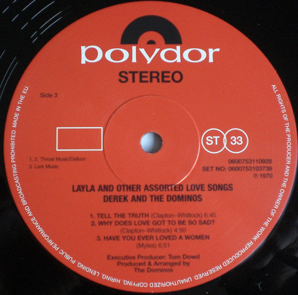 Layla And Other Assorted Love Songs