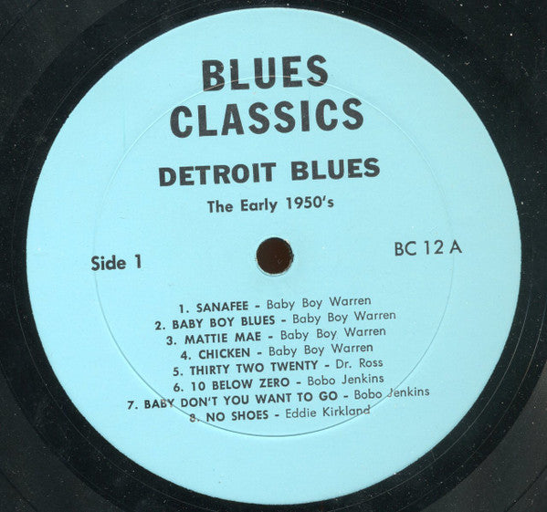 Detroit Blues - The Early 1950s