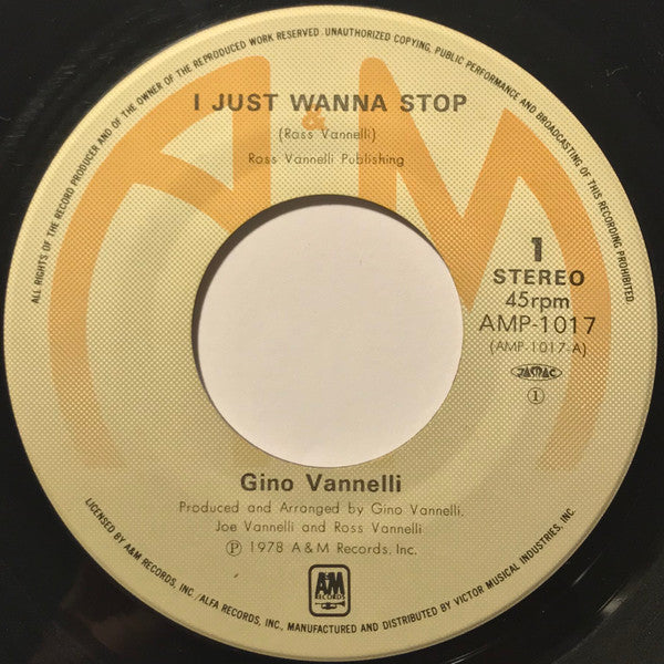 I Just Wanna Stop = アイ・ジャスト・ワナ・ストップ