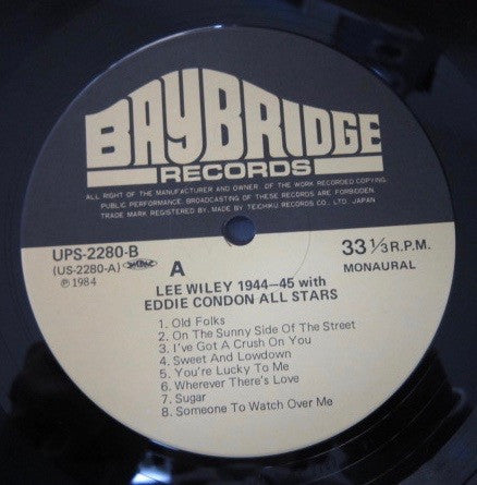 Lee Wiley 1944-45