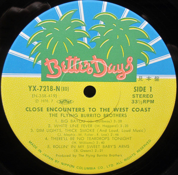 Close Encounters To The West Coast