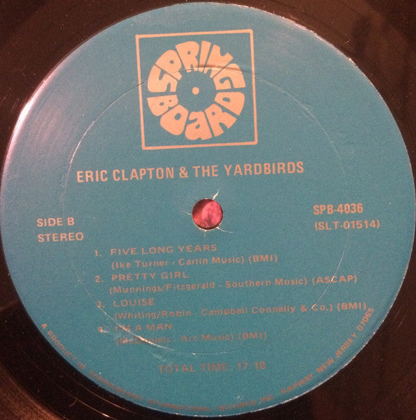 Eric Clapton And The Yardbirds