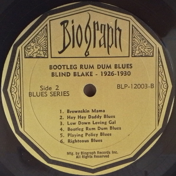 1926-30 (Bootleg Rum Dum Blues)