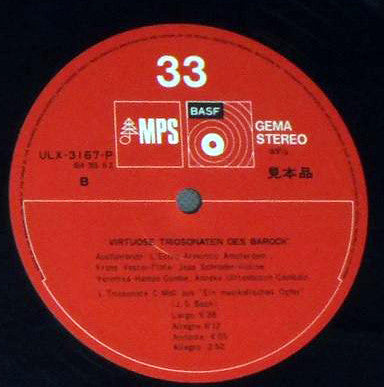 Virtuose Triosonaten Des Barock