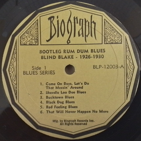 1926-30 (Bootleg Rum Dum Blues)