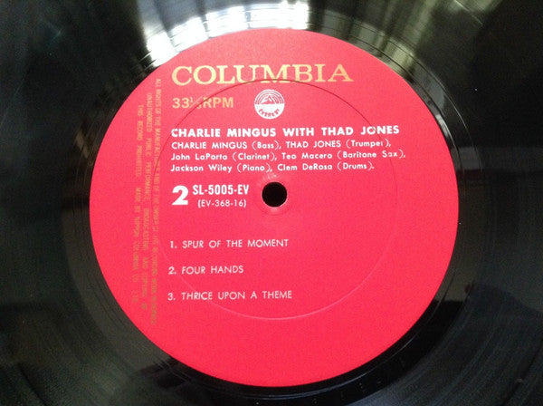 Charlie Mingus With Thad Jones