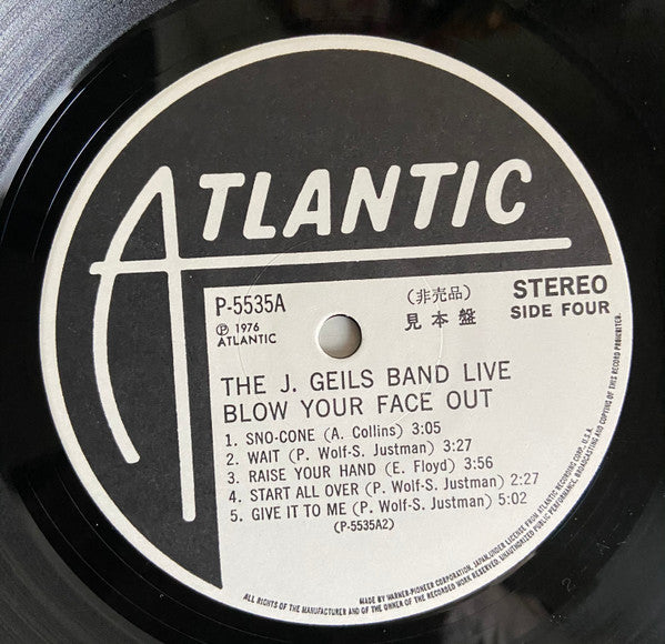 Live - Blow Your Face Out