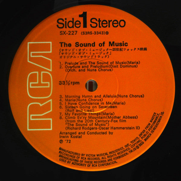 The Sound Of Music (An Original Soundtrack Recording)