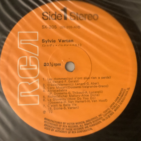 Sylvie Vartan = ゴールデン シルヴィ・バルタン ベスト14