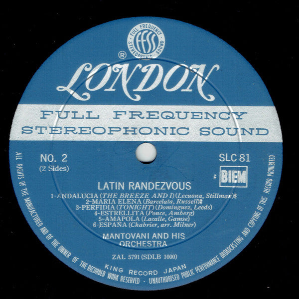 Latin Rendezvous = ラテン・ランデヴー