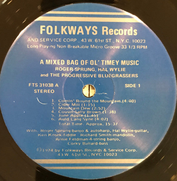 Bluegrass Blast (A Mixed Bag Of Ol' Timey Music)