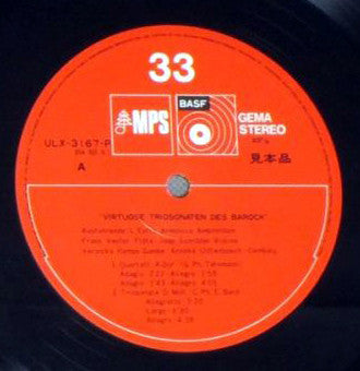 Virtuose Triosonaten Des Barock