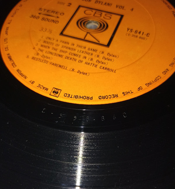 Bob Dylan/Vol.4