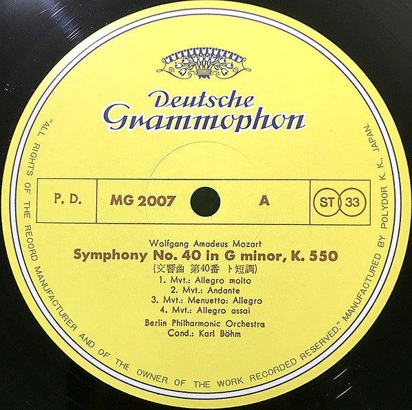 Symphonien Nr. 40 G-Moll (In G Minor) Nr. 41 Jupiter