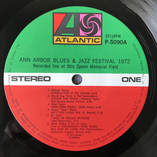 Ann Arbor Blues & Jazz Festival 1972