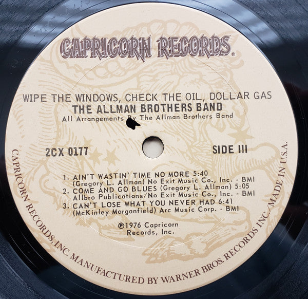 Wipe The Windows, Check The Oil, Dollar Gas