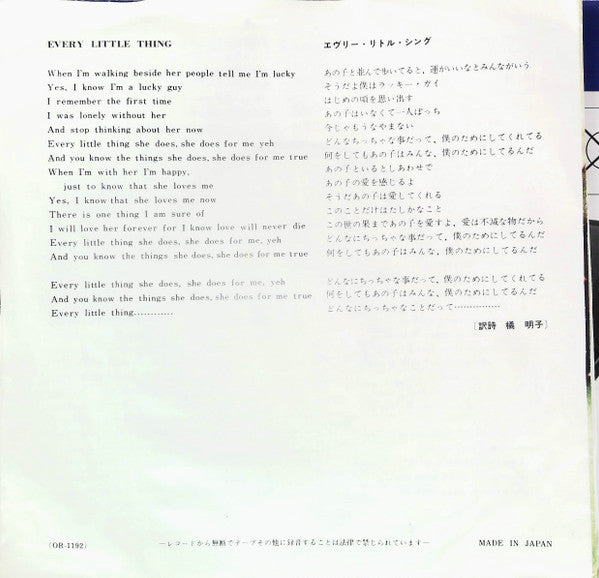 Rock And Roll Music / Every Little Thing