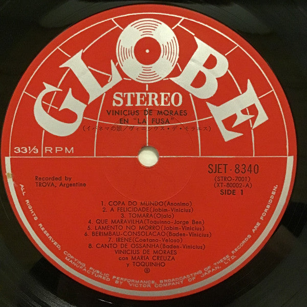 Vinicius De Moraes En "La Fusa"