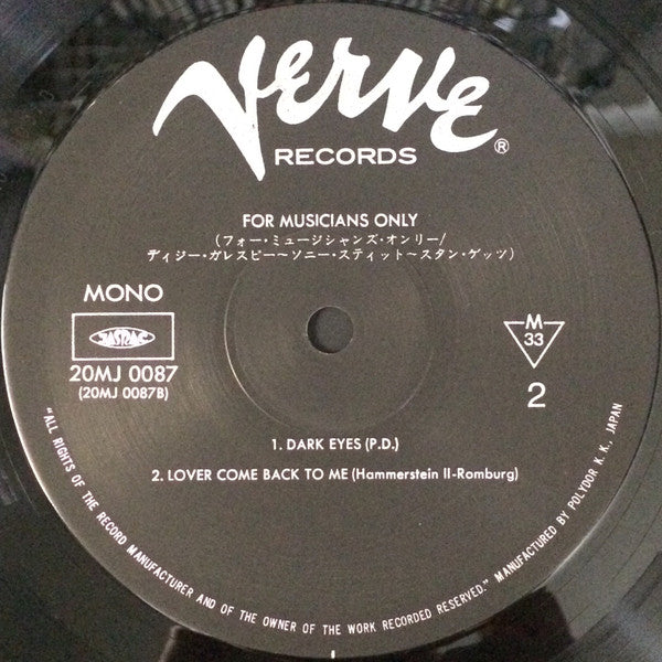 For Musicians Only