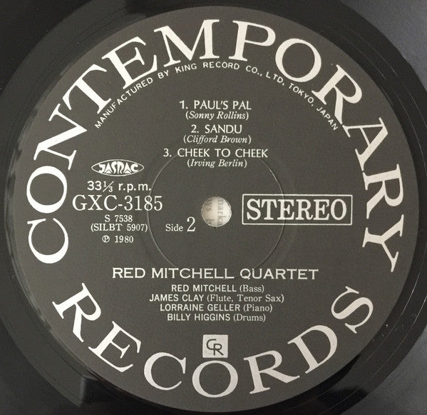 Red Mitchell Quartet