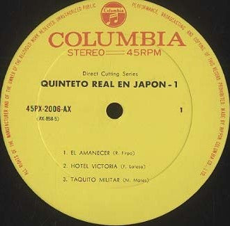 Quinteto Real En Japon Vol.1