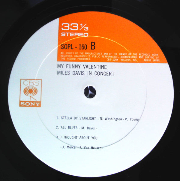 My Funny Valentine - Miles Davis In Concert