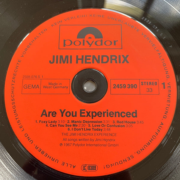 Are You Experienced