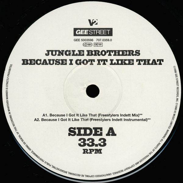 Because I Got It Like That