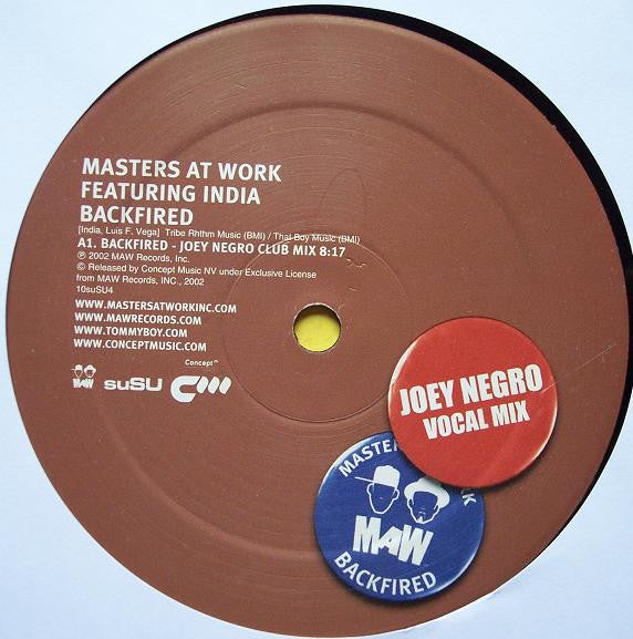 Backfired (Joey Negro Club & Dubfired Mixes)