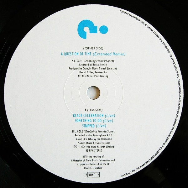 A Question Of Time (Extended Remix)
