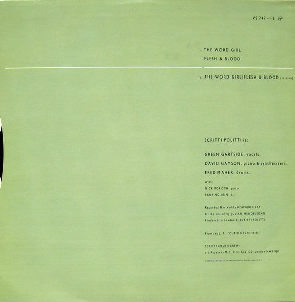 The Word Girl (Flesh & Blood)