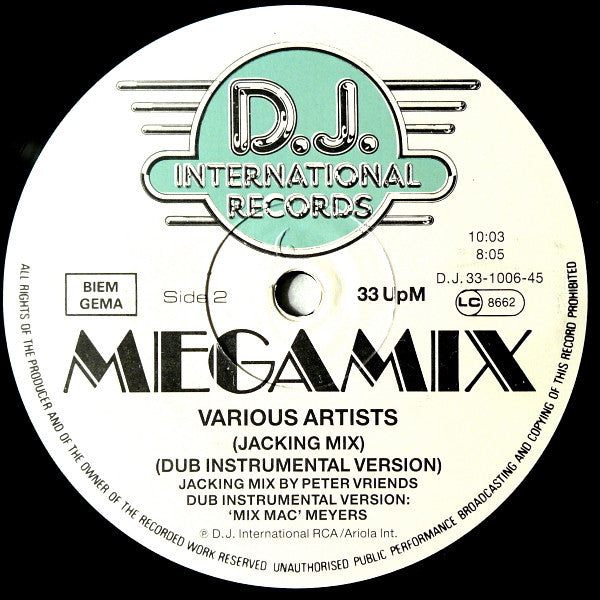 The House Sound Of Chicago Megamix (The Dance-House-Power-Remix)