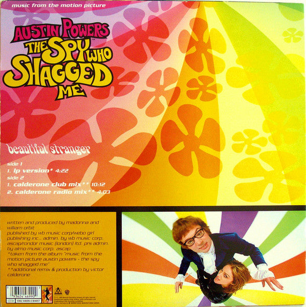 Release: Beautiful Stranger-Vinyl-Europe-1999-9362 44699-0, W495T, W 495 T, W495 T-63081